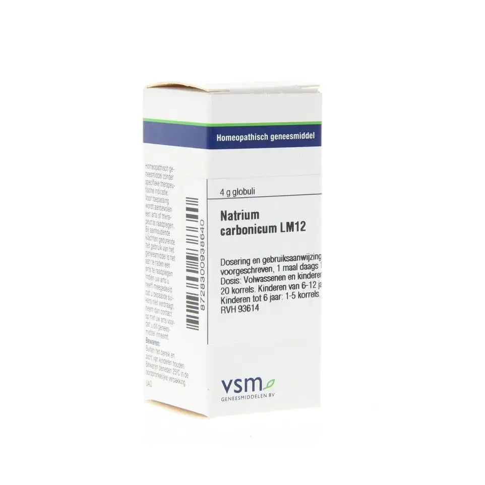 VSM Natrium carbonicum LM12 4 gram globuli