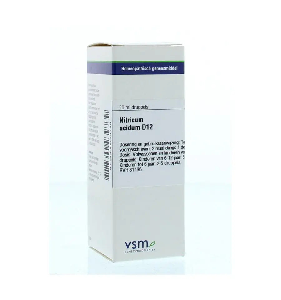 VSM Nitricum acidum D12 20 ml druppels