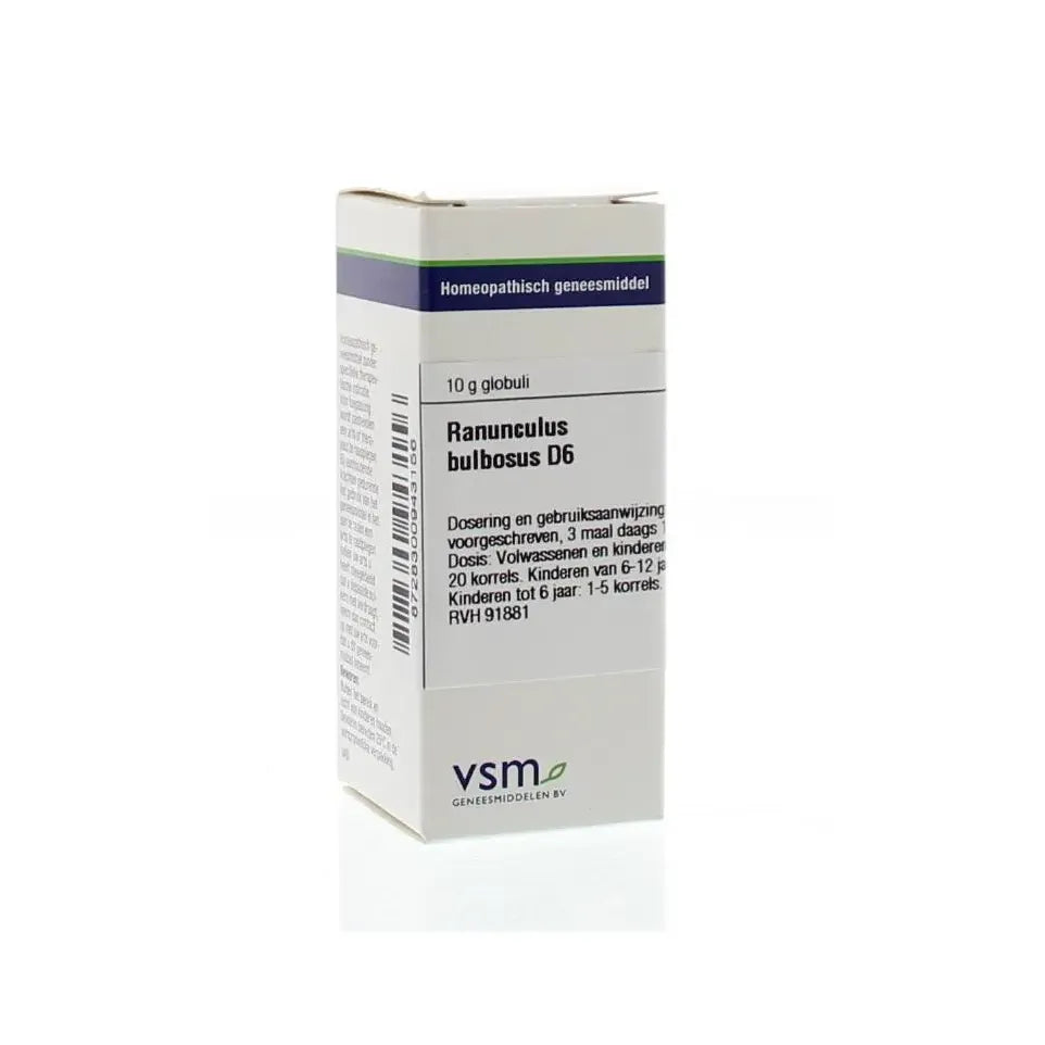 VSM Ranunculus bulbosus D6 10 gram globuli
