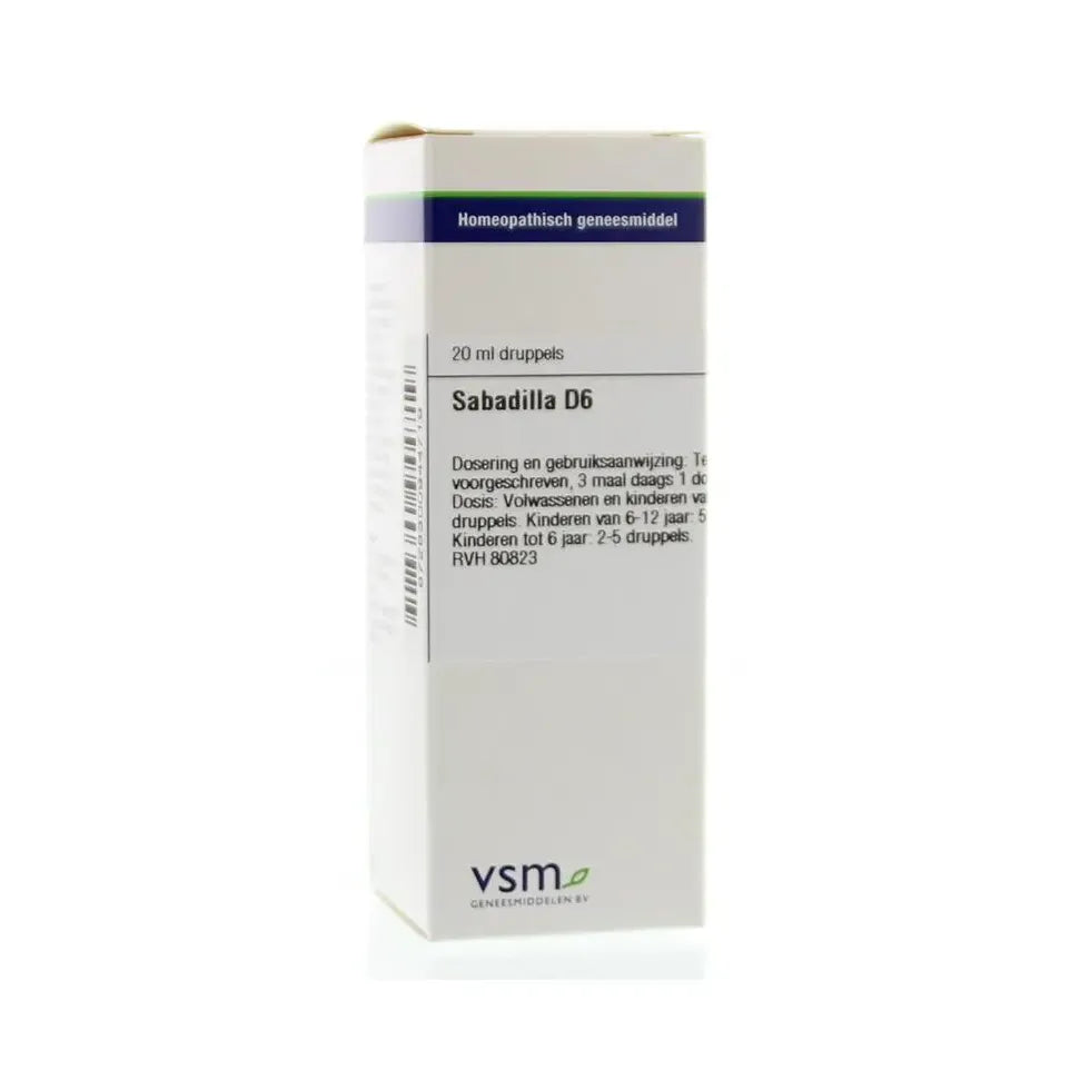 VSM Sabadilla D6 20 ml druppels