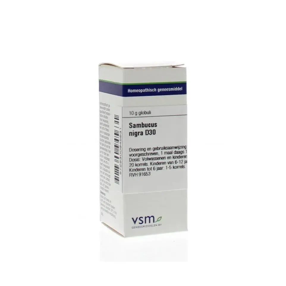 VSM Sambucus nigra D30 10 gram globuli
