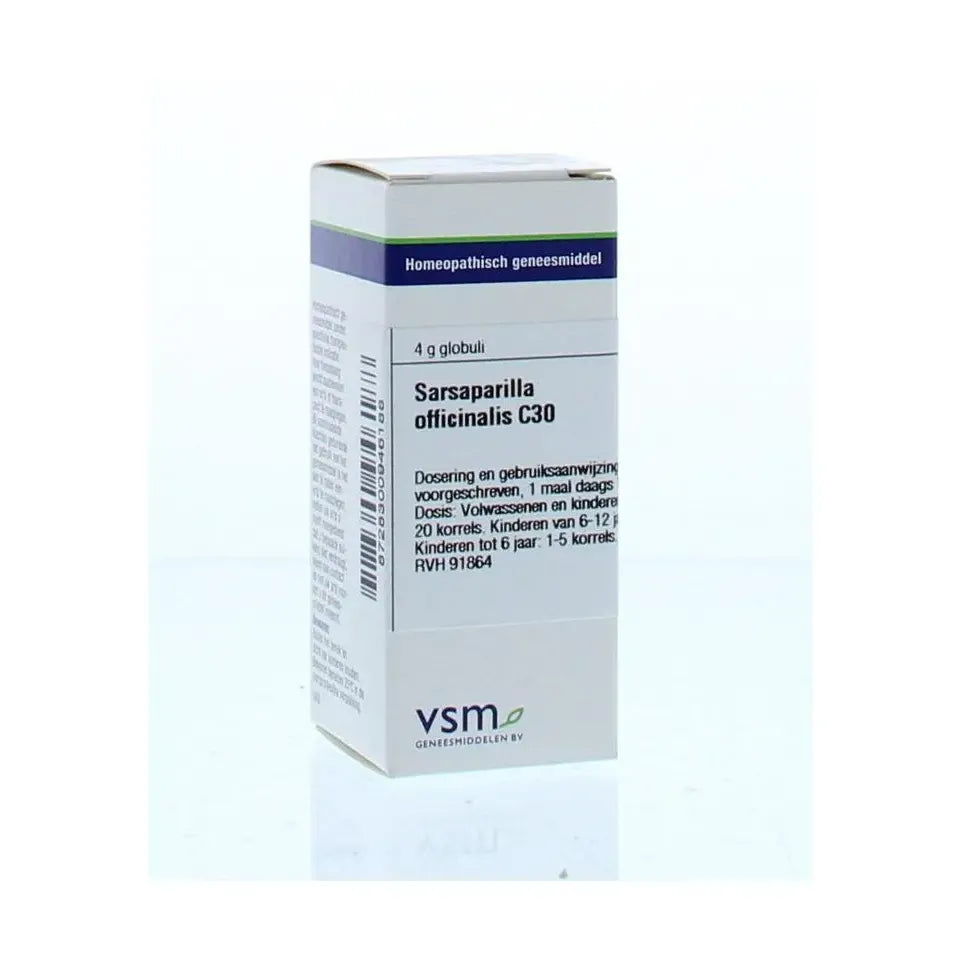 VSM Sarsaparilla officinalis C30 4 gram globuli
