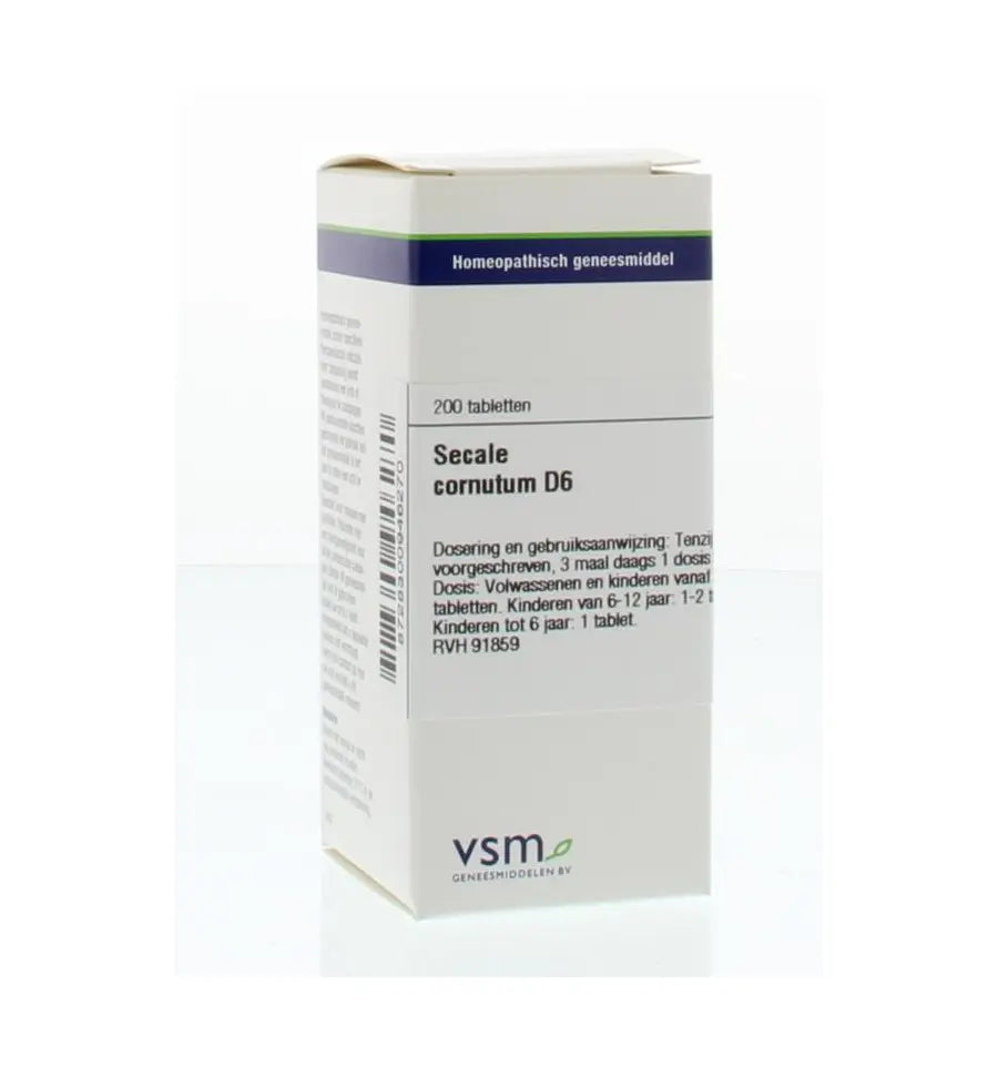 VSM Secale cornutum D6 200 tabletten