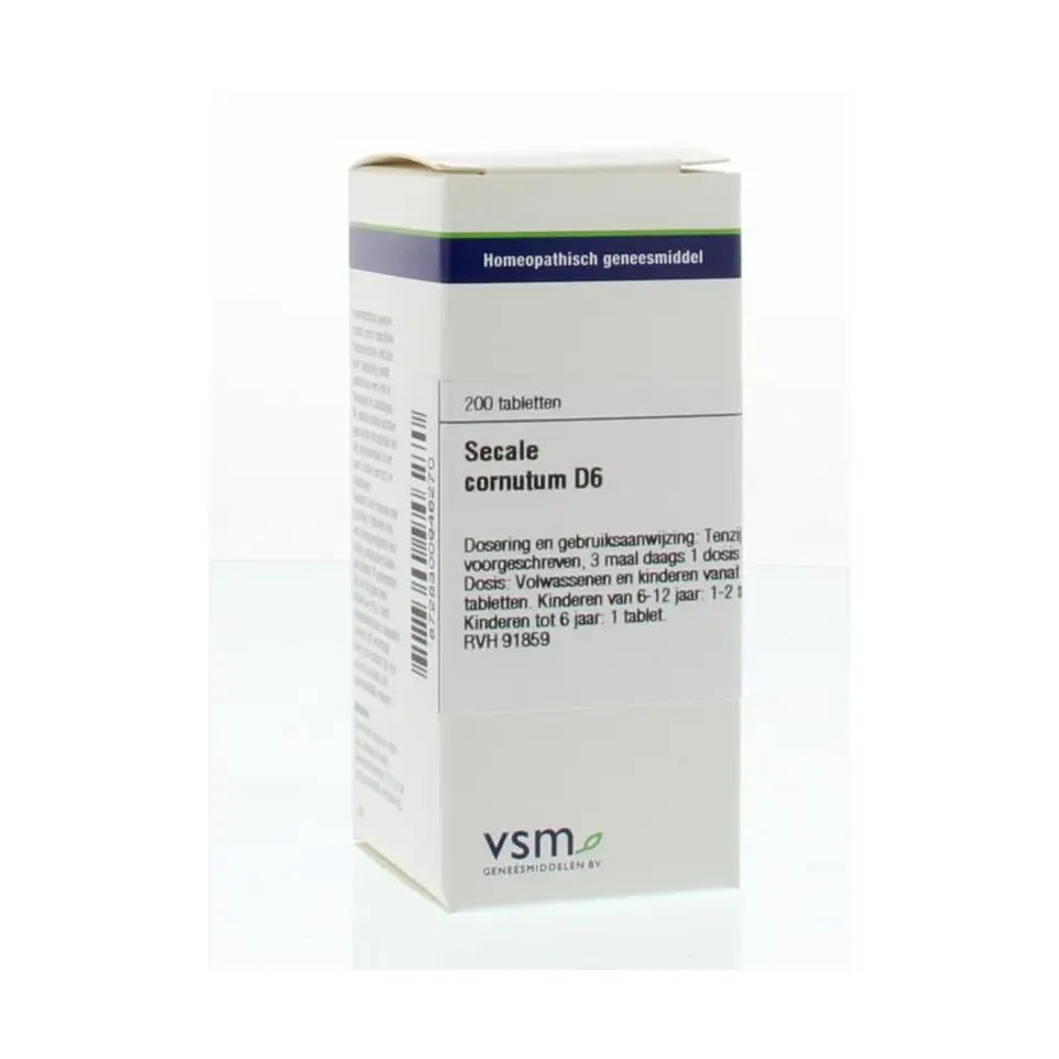 VSM Secale cornutum D6 200 tabletten