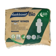 Vuokkoset Bio Maandverband night wing 9 stuks