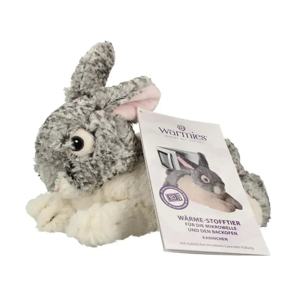 Warmies Konijn grijs