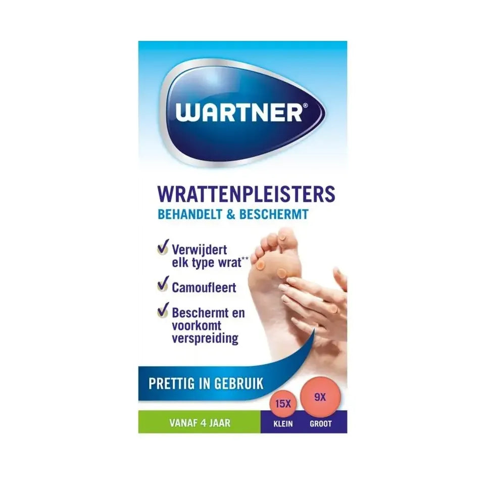 Wartner Wrattenpleister 24 stuks
