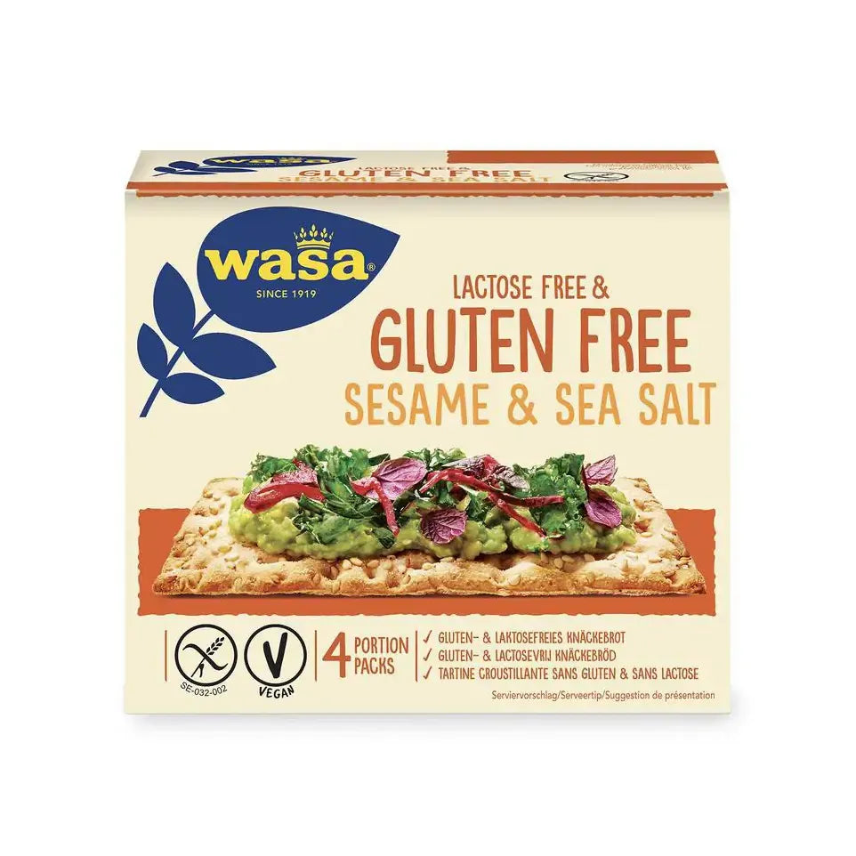 Wasa Knackebrot met sesam en zeezout 240 gram
