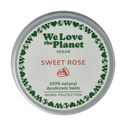 We Love Deodorant balm sweet rose vegan 35 gram