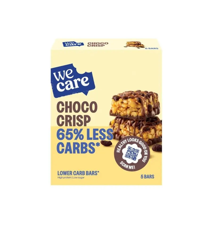 Wecare Bars choco crisp 150 gram