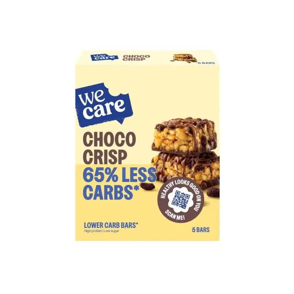 Wecare Bars choco crisp 150 gram