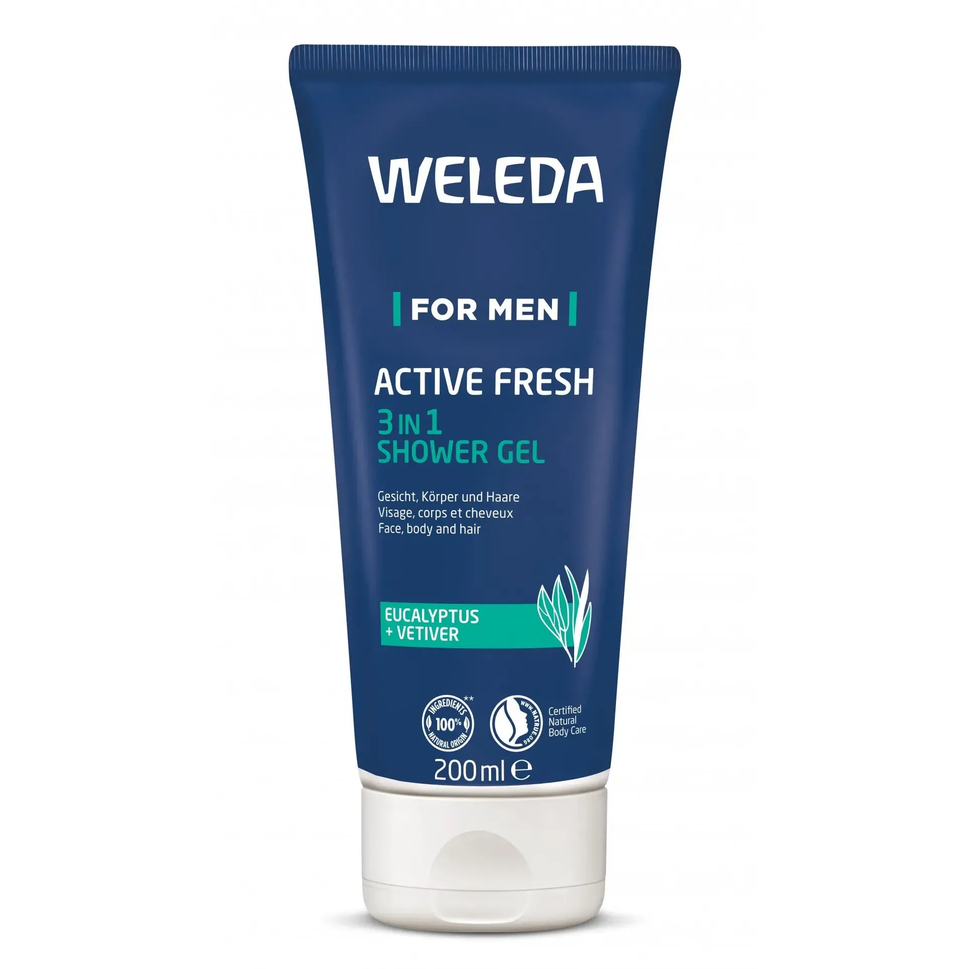 Weleda Men active fresh douchegel 200 ml