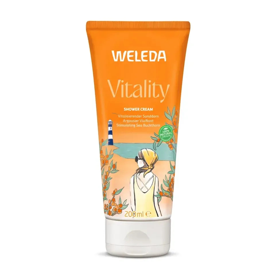 Weleda Duindoorn vitaliserende douchecreme 200 ml