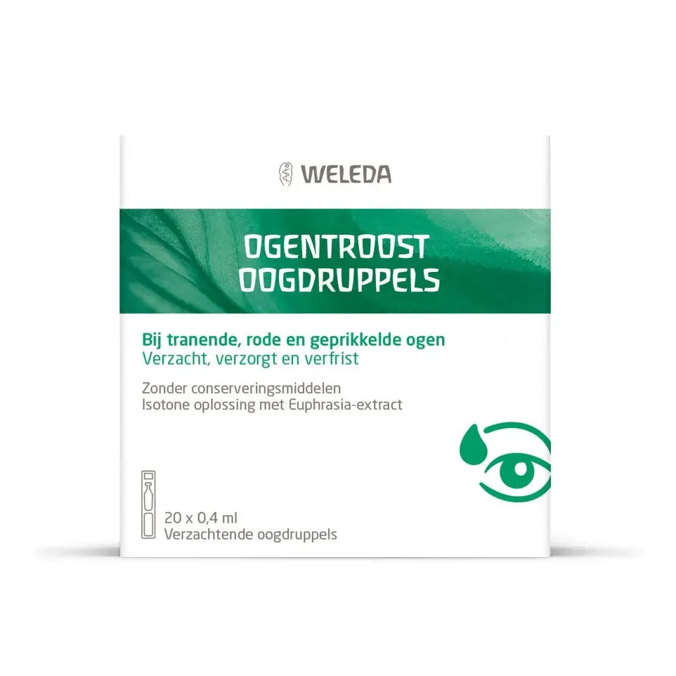 Weleda Ogentroost oogdruppels 0.4 ml 20 ampullen