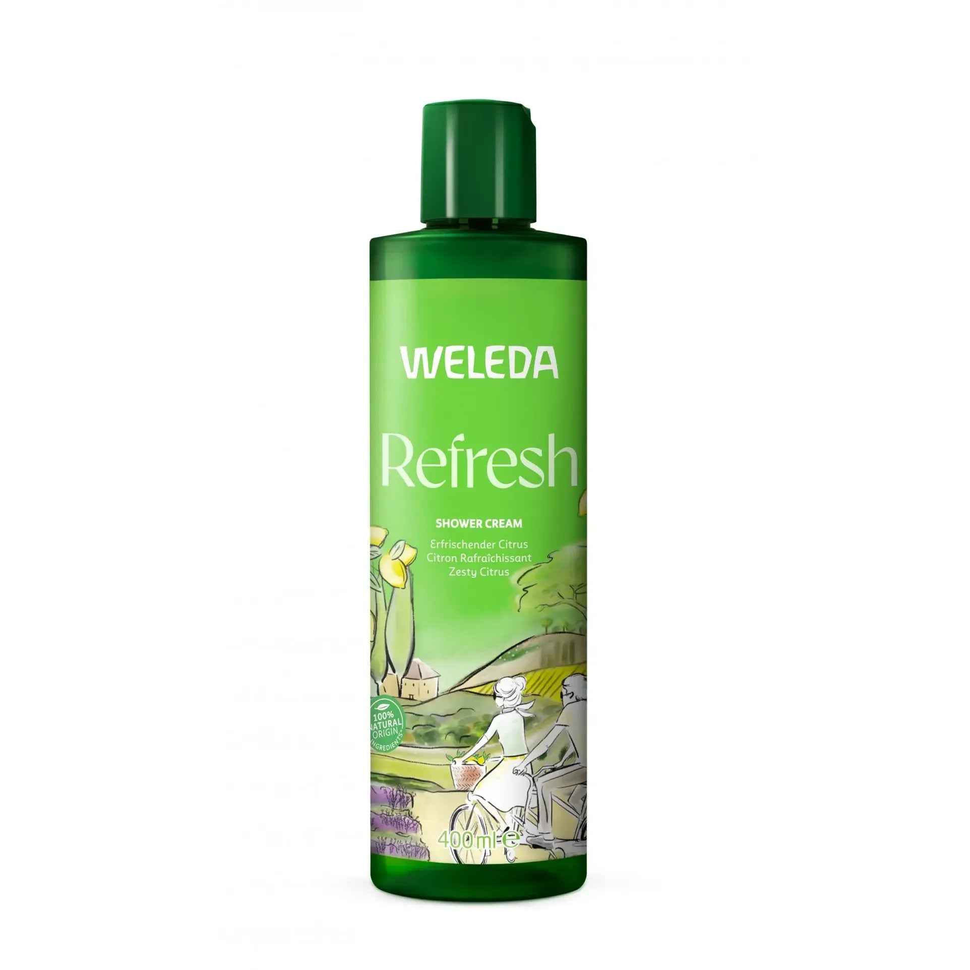 Weleda Refresh douchecreme citrus biologisch 400 ml