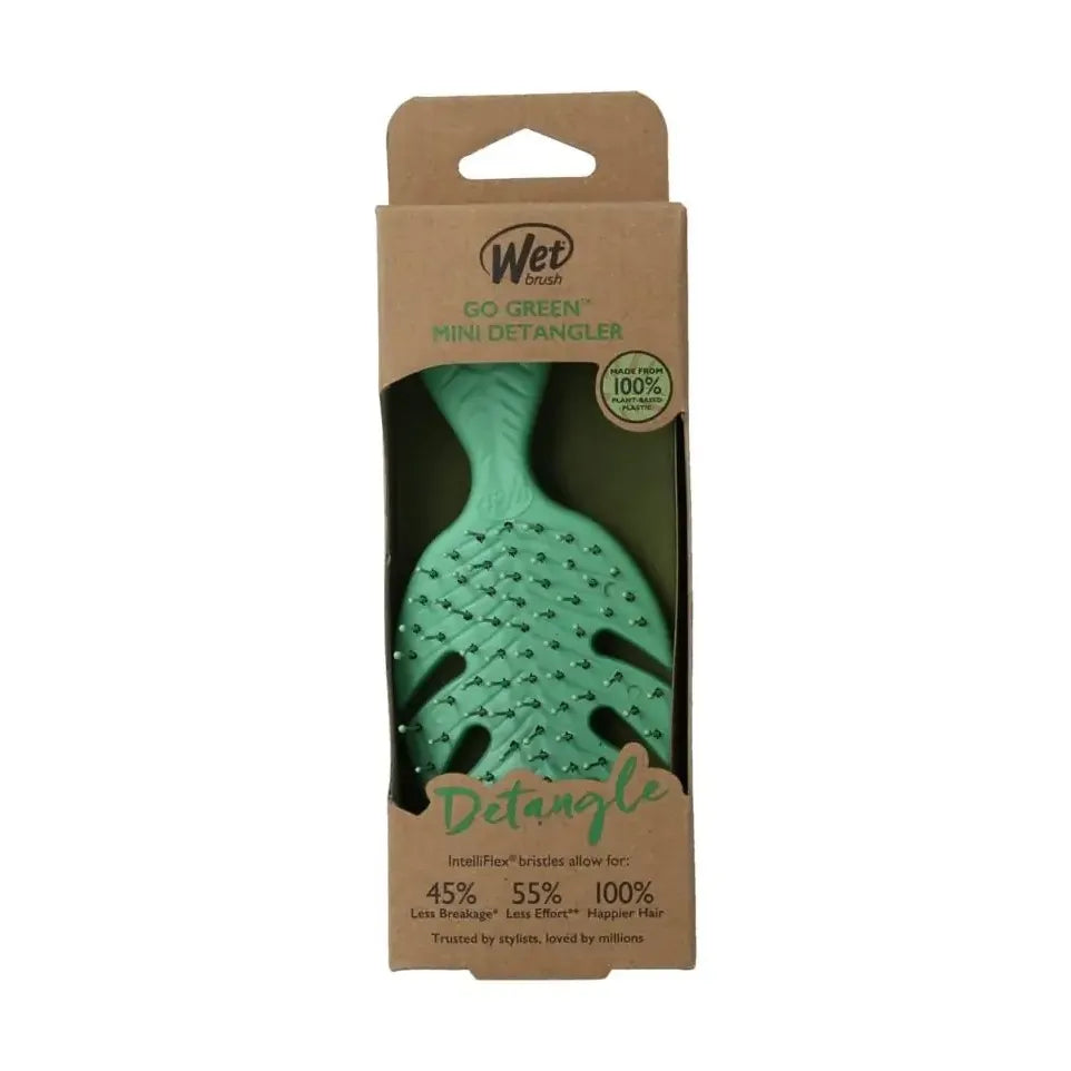 Wetbrush Go green detangler green mini
