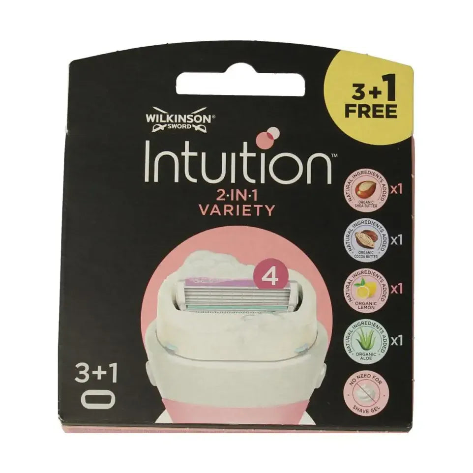 Wilkinson Intuition variety mesjes 4 stuks