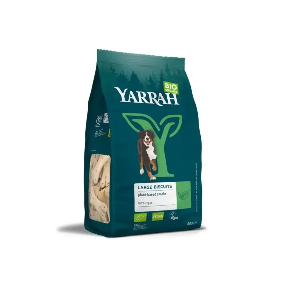 Yarrah Hondenkoekjes vegetarisch biologisch 500 gram