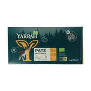 Yarrah Hondenvoer multipack pate kip rund kalkoen biologisch 150 gram