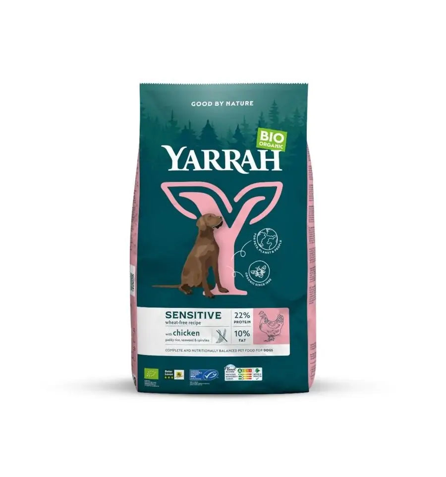 Yarrah Hondenvoer sensitive biologisch MSC 10 kg