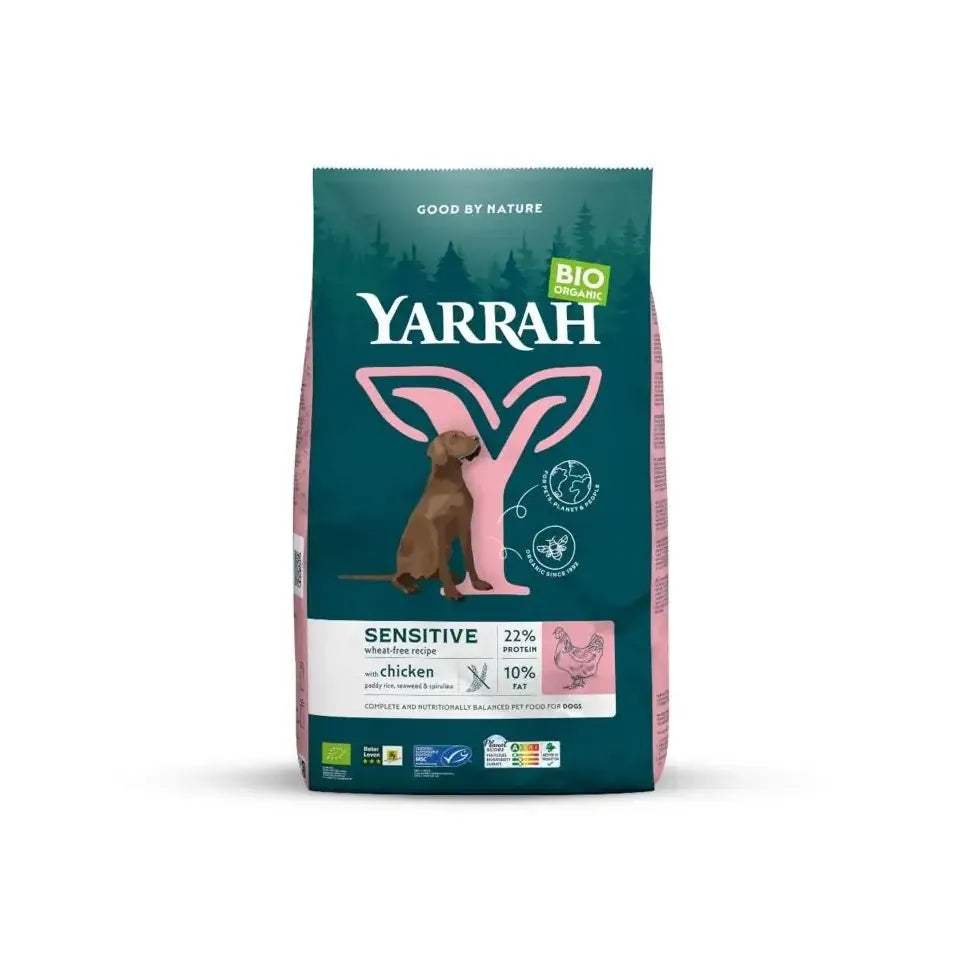 Yarrah Hondenvoer sensitive biologisch MSC 10 kg