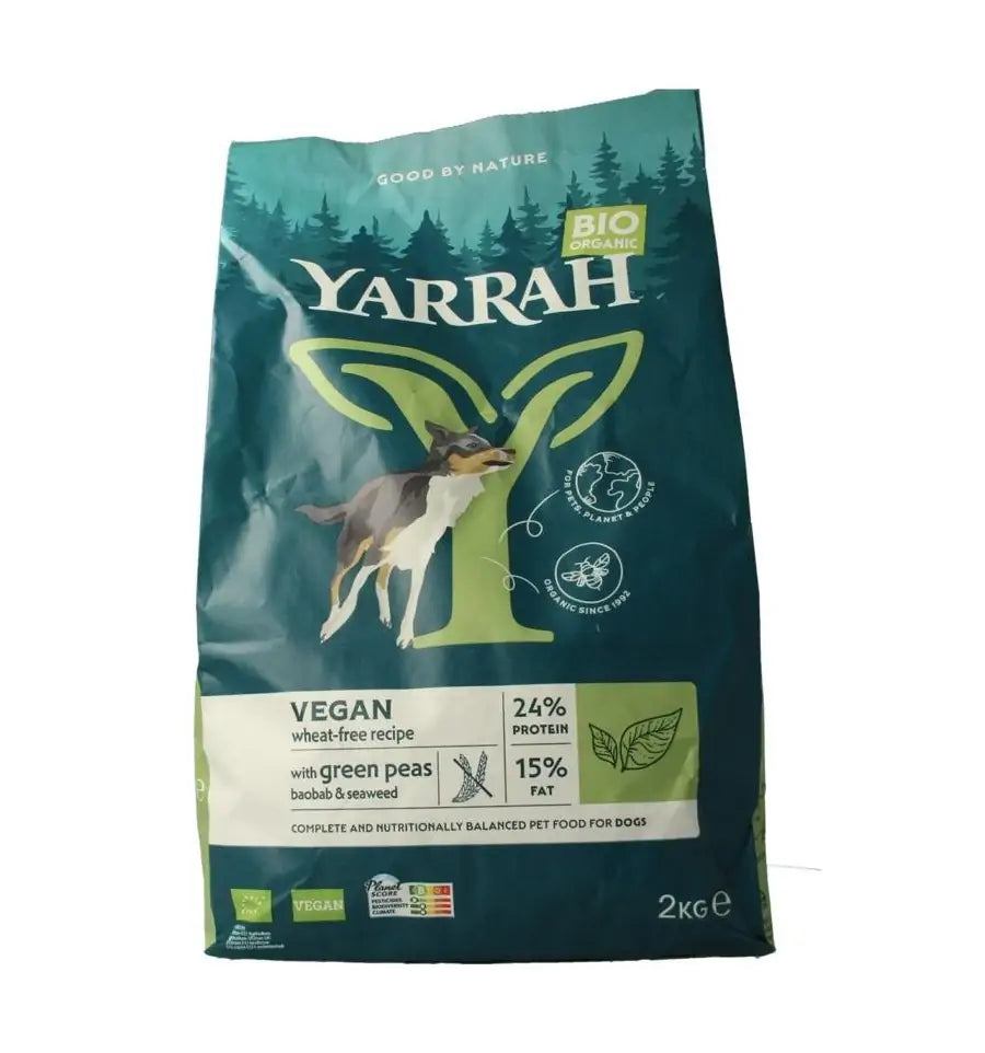 Yarrah Hondenvoer?vega wheat-free biologisch 2 kg