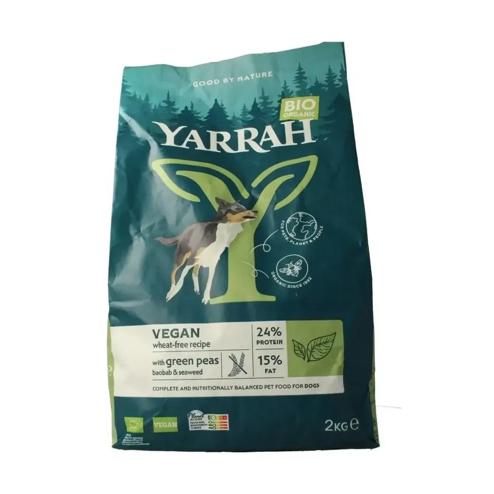 Yarrah Hondenvoer?vega wheat-free biologisch 2 kg