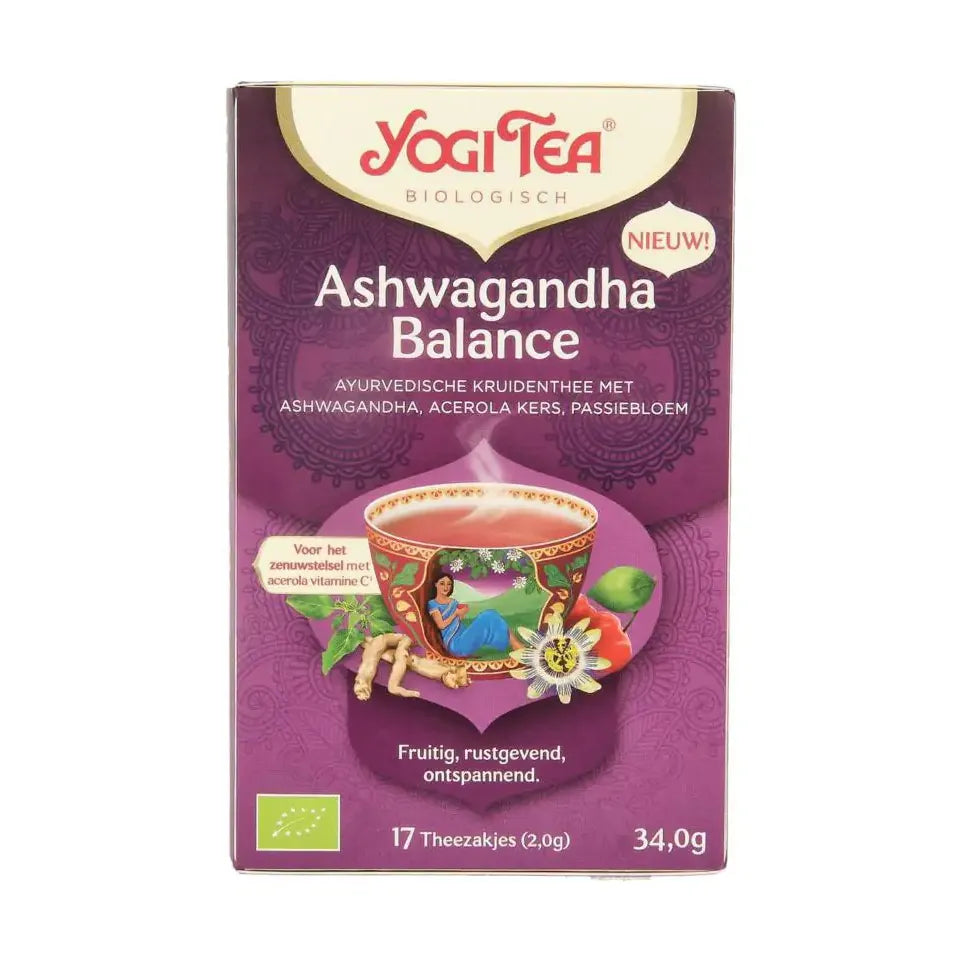 Yogi Tea ashwagandha balance 17 stuks
