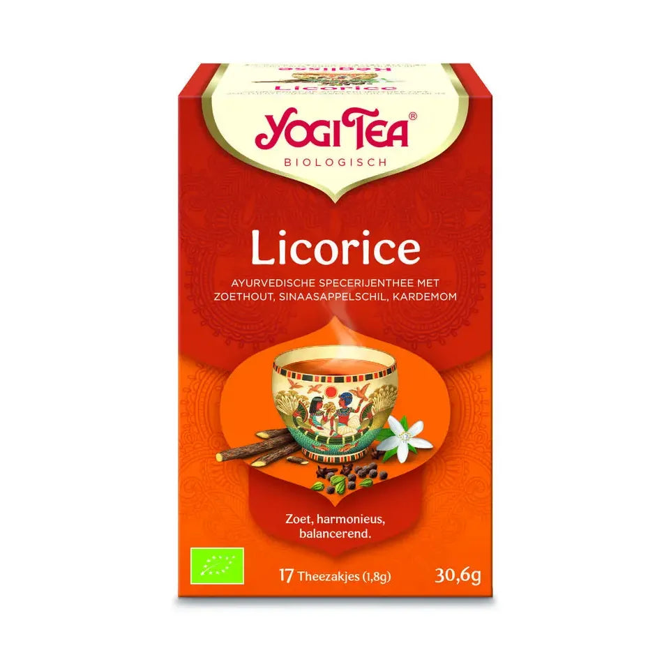 Yogi Tea Licorice Egyptian 17 zakjes