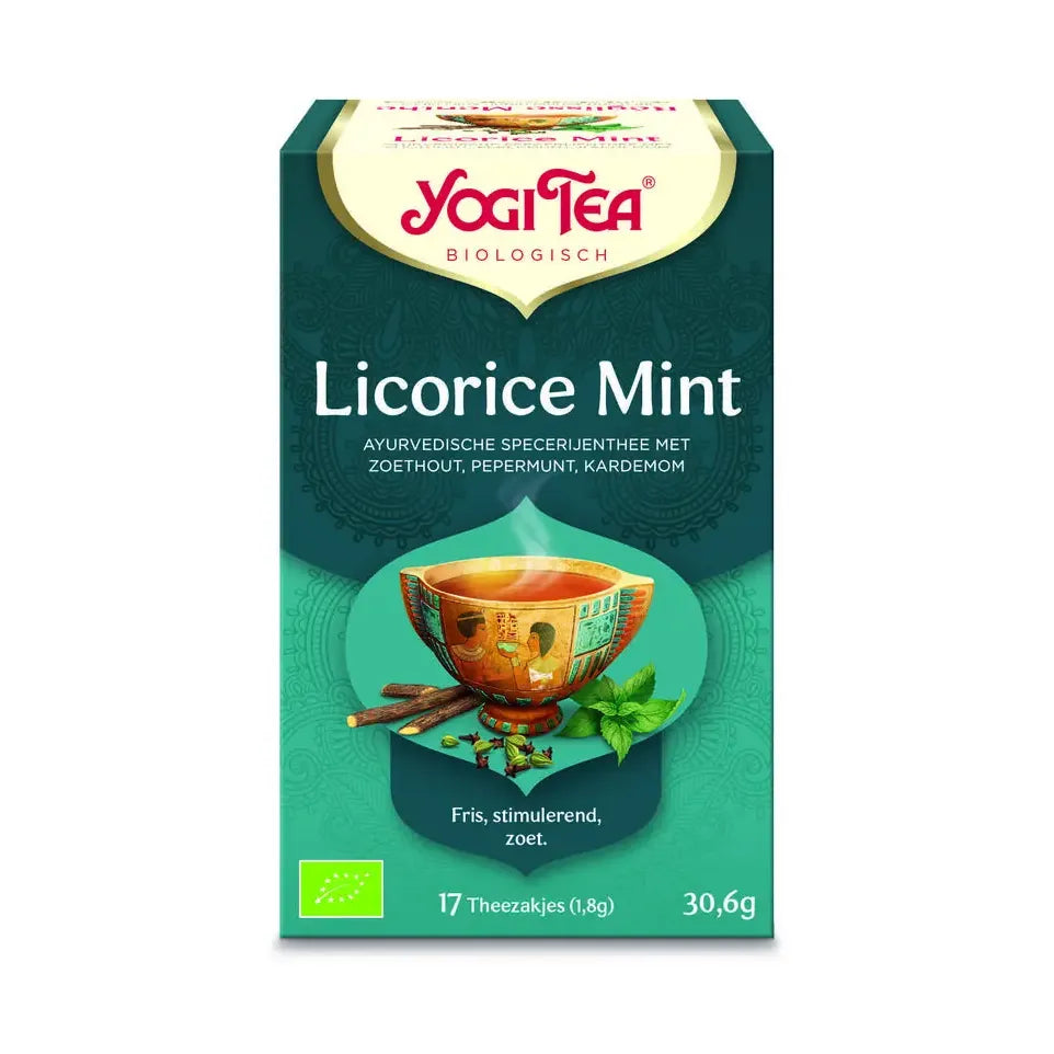 Yogi Tea Licorice mint 17 zakjes