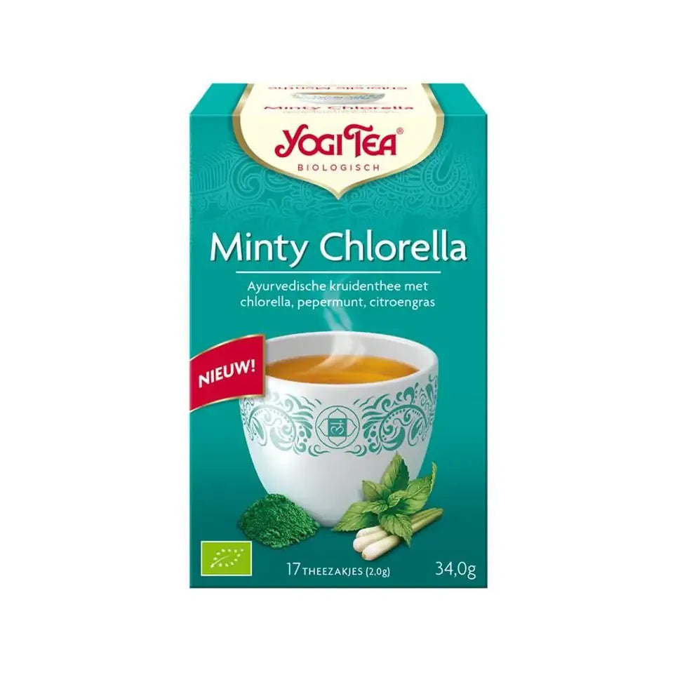 Yogi Tea Minty chlorella 17 zakjes