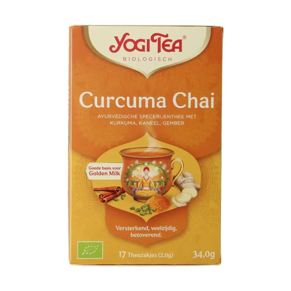Yogi Tea Curcuma / turmeric chai tea 17 zakjes