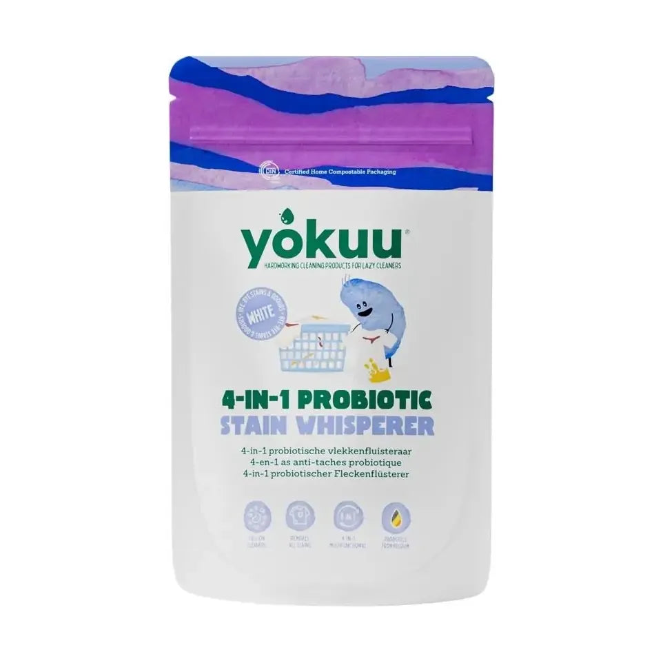 Yokuu 4-in-1 probiotische vlekkenfluisteraar witte was 1020 gram