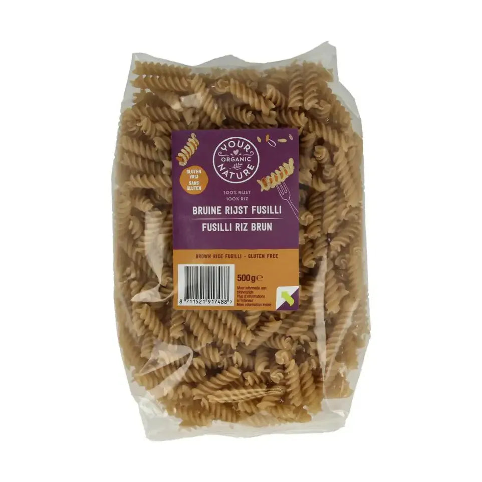 Your Organic Nature Bruine rijst pasta 500 gram