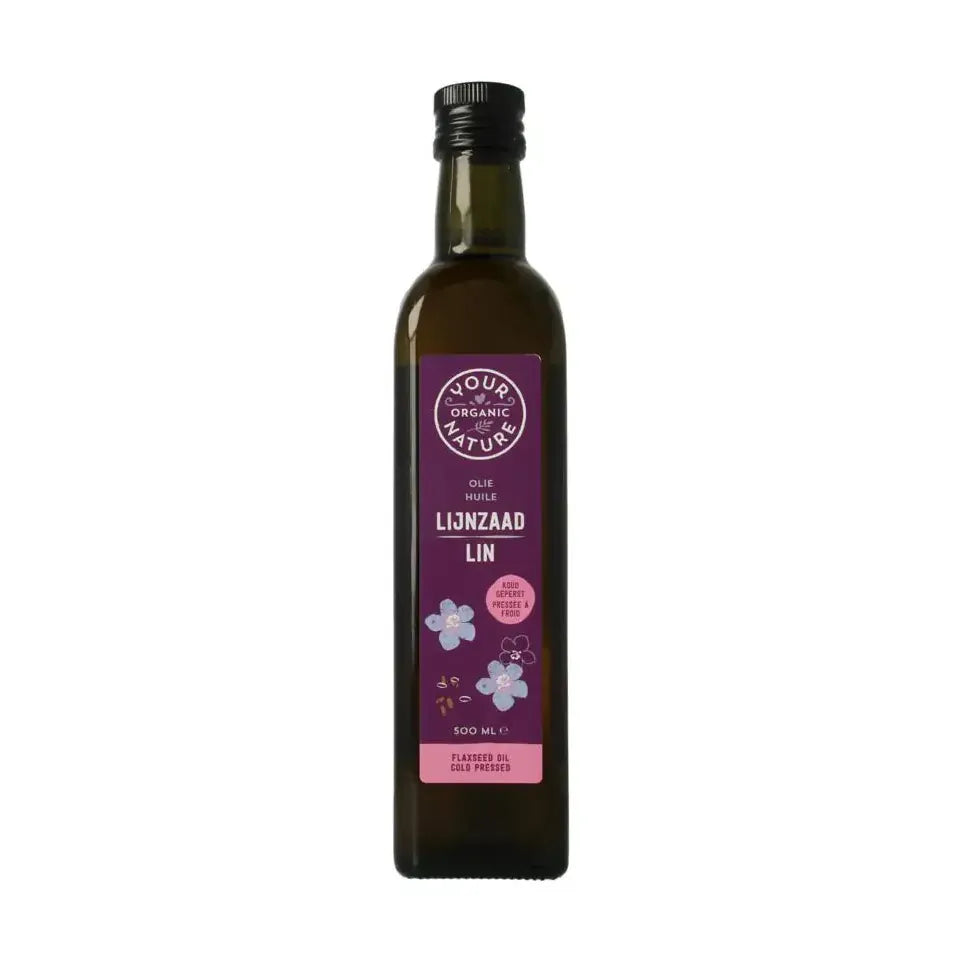 Your Organic Nature Lijnzaadolie 500 ml
