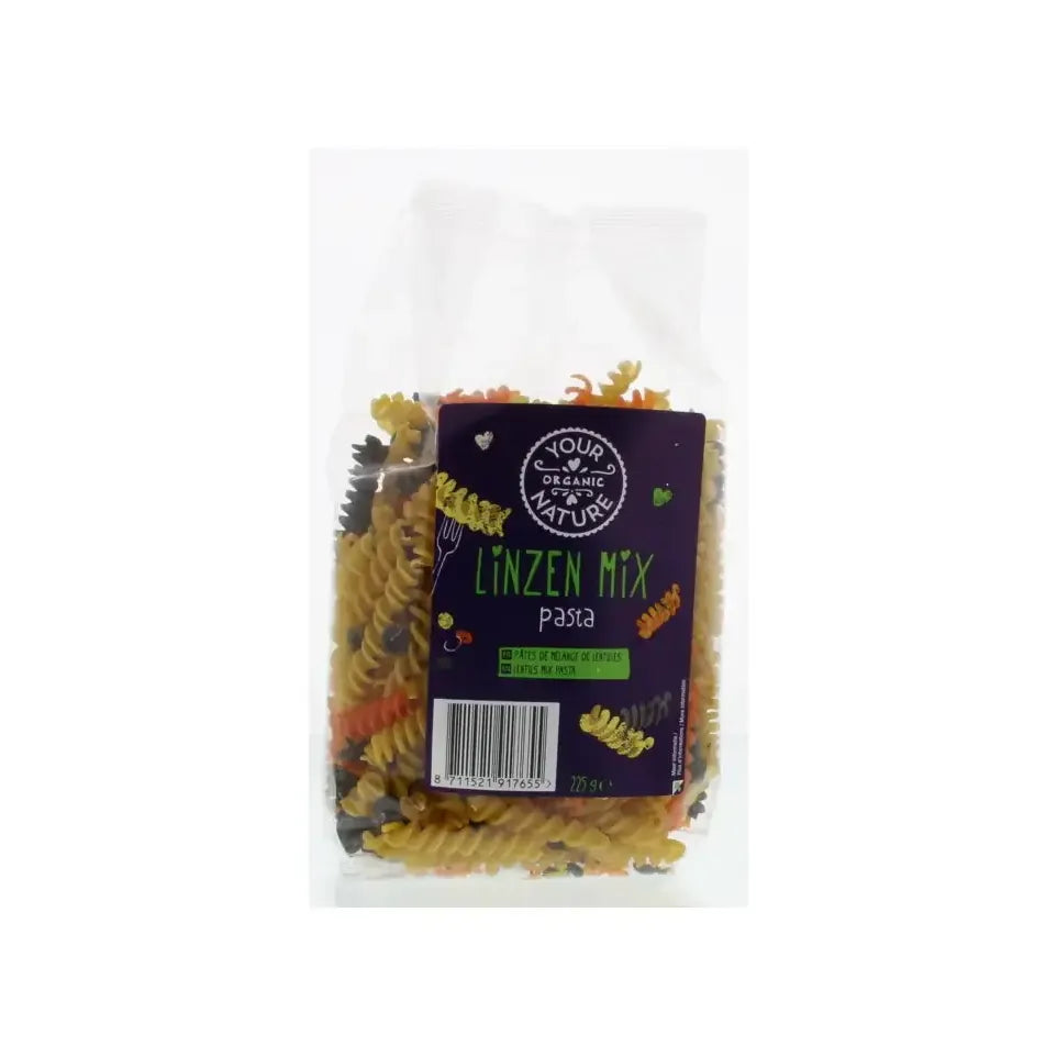 Your Organic Nature Linzen mix pasta 225 gram