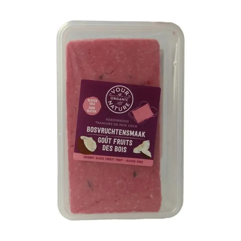 Your Organic Nature Yon kokosbrood bosvruchten biologisch 225