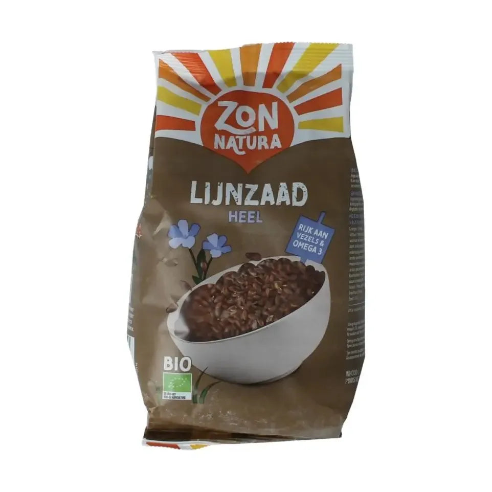 Zonnatura Lijnzaad heel 400 gram