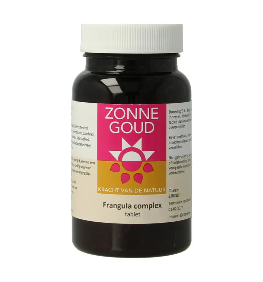 Zonnegoud Frangula complex 120 tabletten