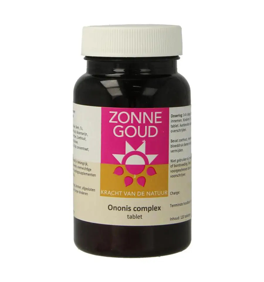 Zonnegoud Ononis complex 120 tabletten