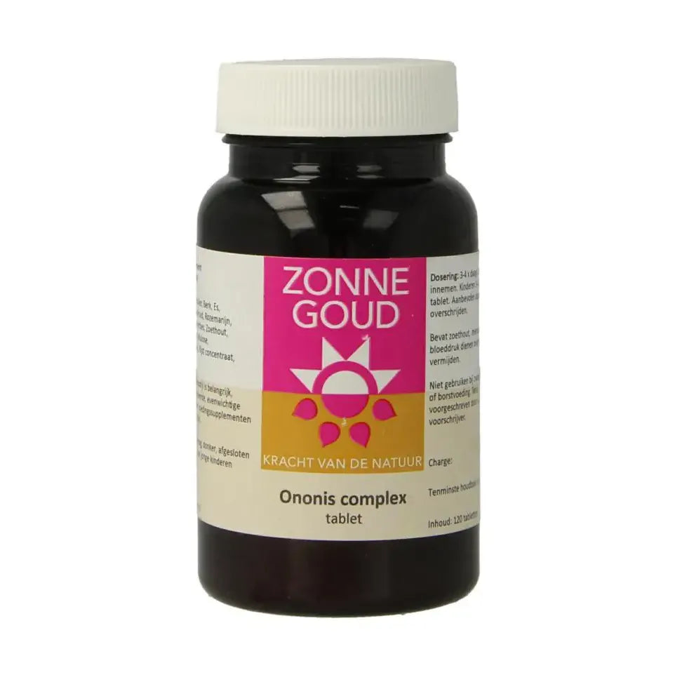 Zonnegoud Ononis complex 120 tabletten
