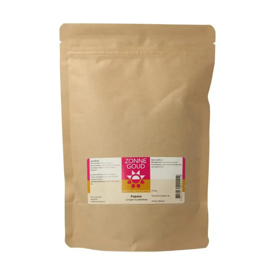 Zonnegoud Populus complex thee 100 gram