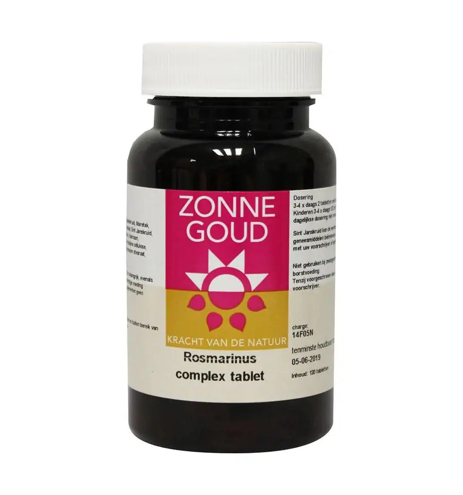 Zonnegoud Rosmarinus complex 120 tabletten