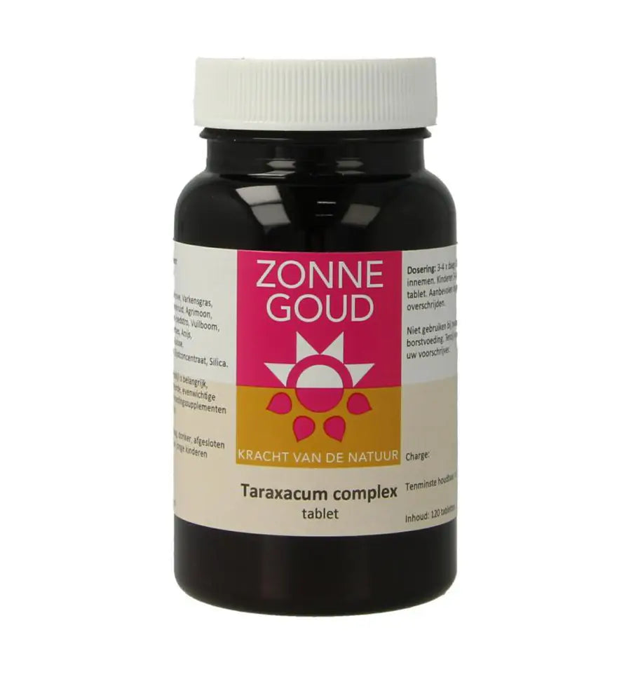 Zonnegoud Taraxacum complex 120 tabletten