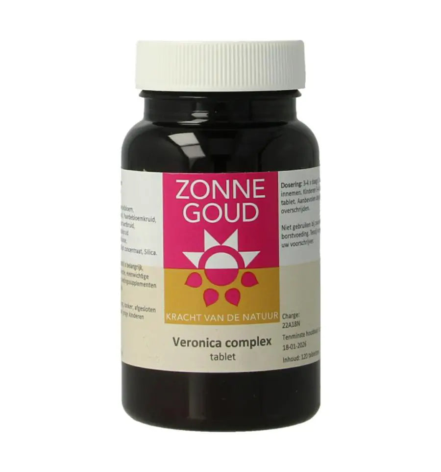Zonnegoud Veronica complex 120 tabletten