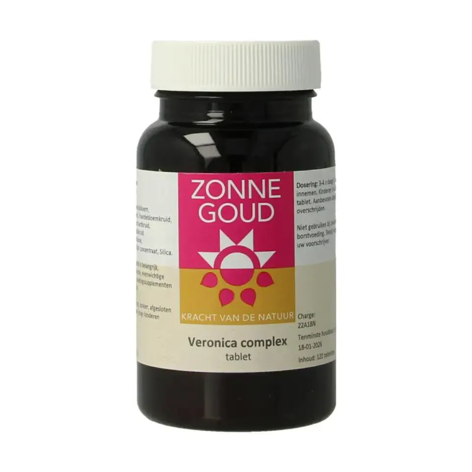 Zonnegoud Veronica complex 120 tabletten