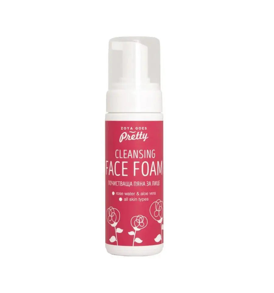 Zoya Goes Pretty Cleansing face foam rose & aloe vera 150 ml