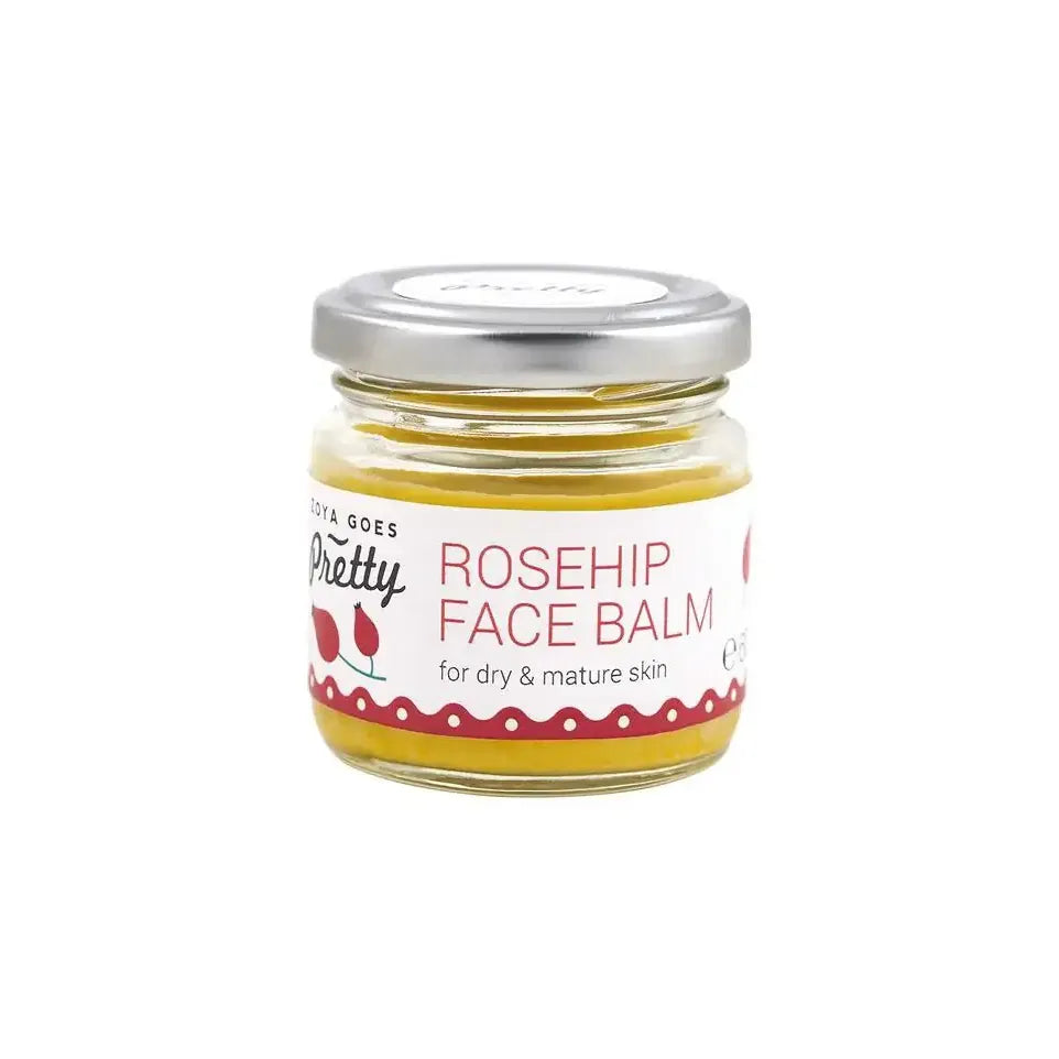Zoya Goes Pretty Face balm rosehip glazen potje 60 gram