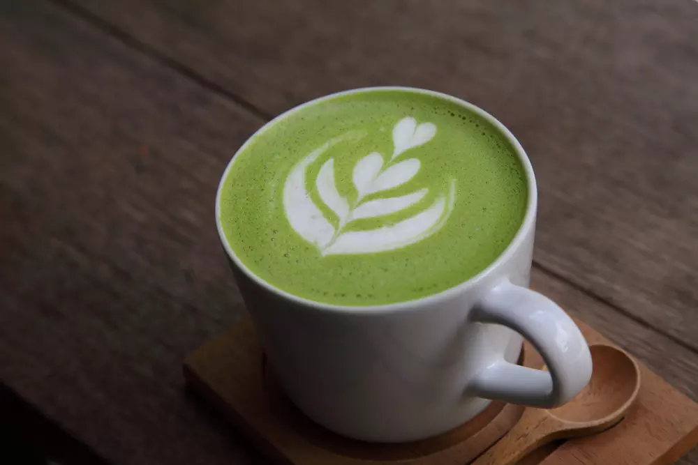matcha latte cappuchino