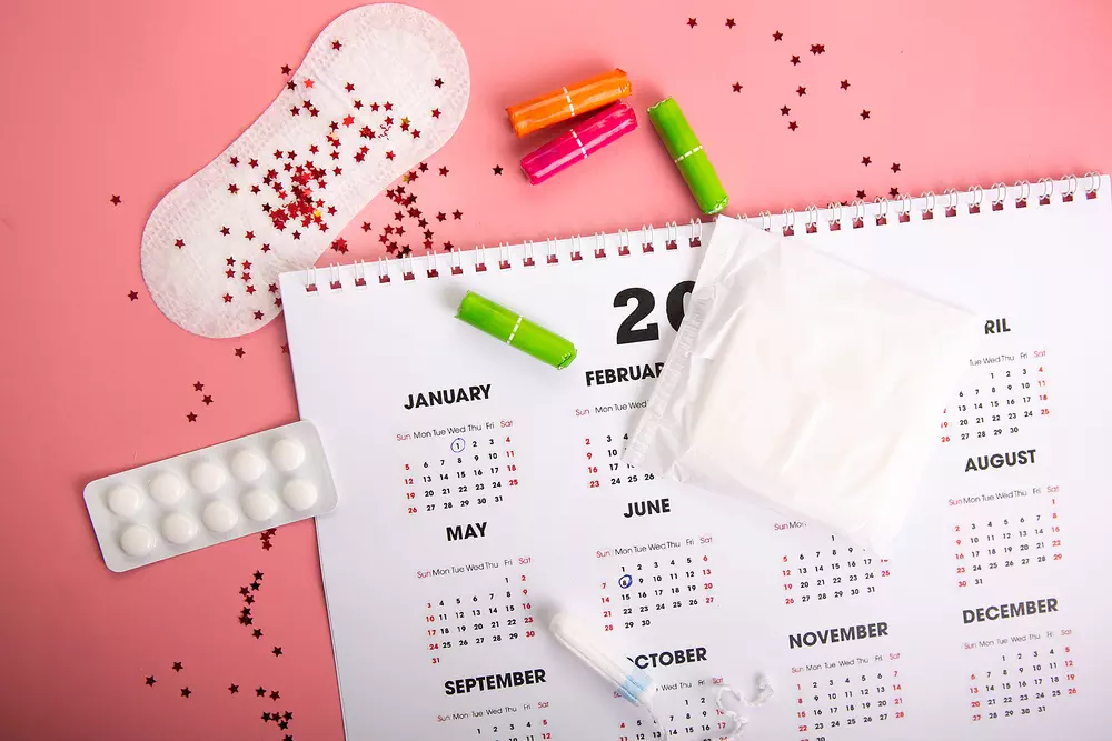  menstruatie kalender